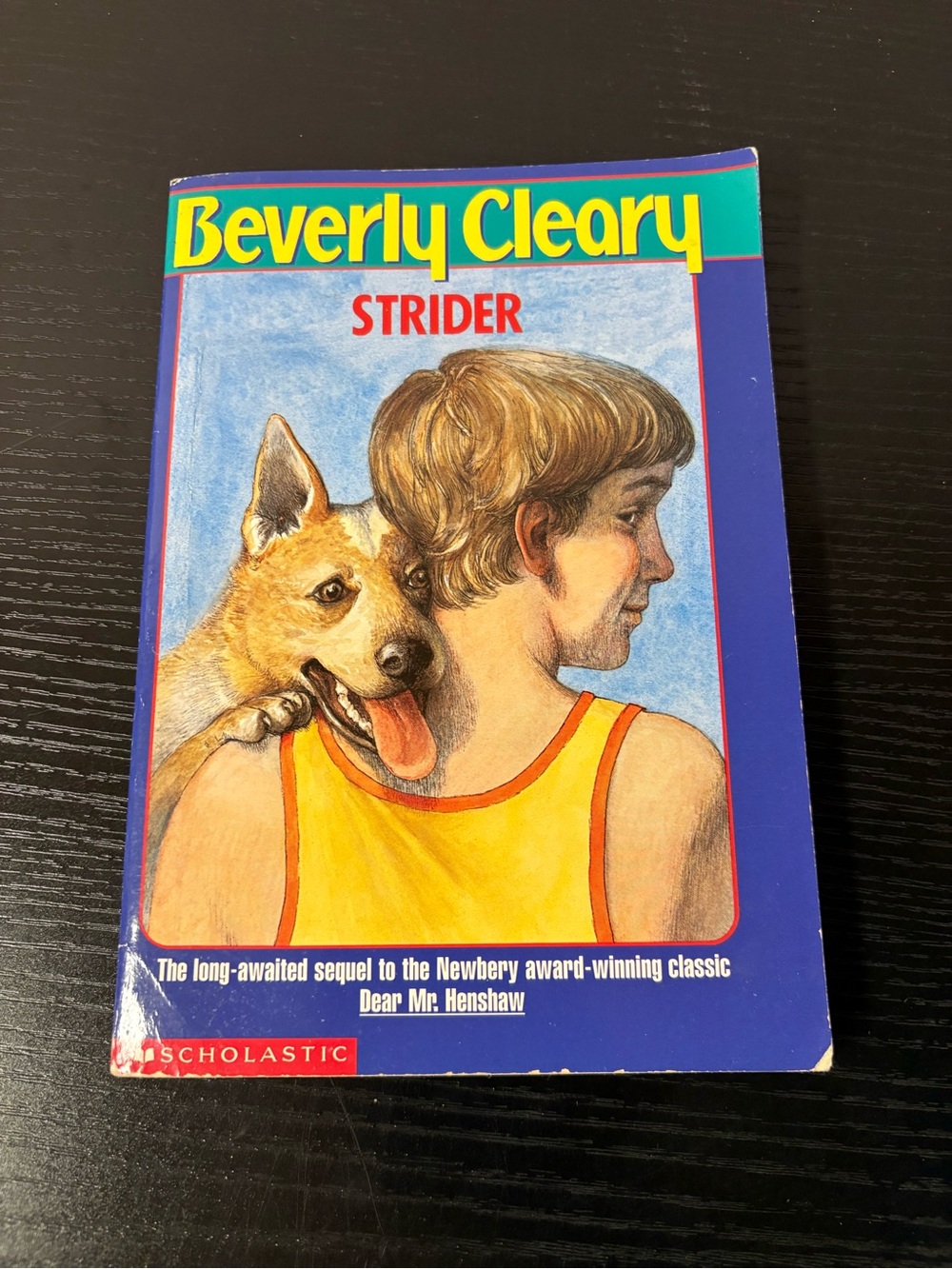 Strider Beverly Cleary Book Dear Mr Henshaw Sequel Paperback